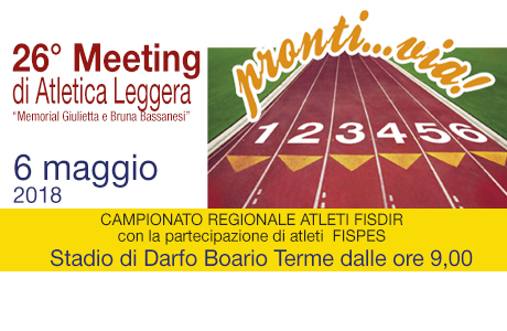 Risultati immagini per meeting 2018 a darfo boario terme